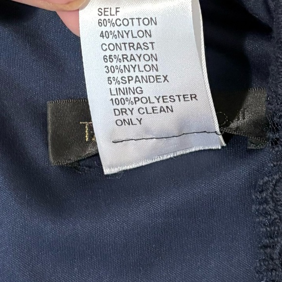 Tadashi Shoji Navy Blue Lace Maxi Dress Size 6 Formal Party Classic - Picture 5 of 5